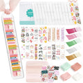 180 Pcs Acrylic Bookmark Blanks- 20 Set Bookmark Making Kit by yoppix