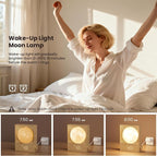 RETEYUNG Sunrise Alarm Clocks for Heavy Sleepers, Rotatable Moon Light - Image 5