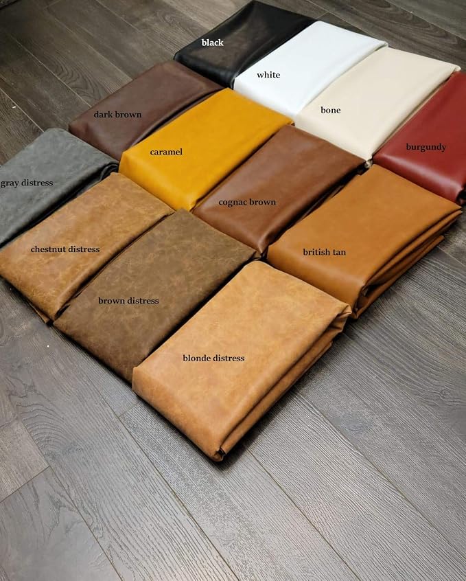 NAT Leathers, Synthetic Pleather 0.9 mm Nappa Vinyl Upholstery - Image 4