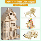 30 Pack Basswood Sheets 12x12x1/12 Inch, Plywood Sheet Unfinished Wood Boards - Image 4