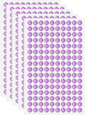 HARFINGTON 5 Sheet/800pcs Rhinestone Adhesive Stickers Self Adhesive Acrylic by HARFINGTON