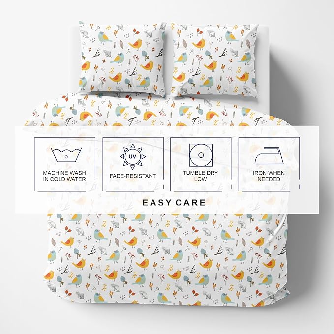 Kotton Culture 120"x98" 3 Pc Oversized King Duvet Cover Set 100% Egyptian Cotton - Image 6