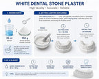 3 LB - White Dental Lab Plaster - Image 3