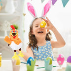 Easfan Chicken Hand Puppet Plush Animal Toy - Image 2