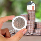 180P Clear Plastic Coin Capsules, Dollar Coin Holder, 40mm Silver Coin Storage - Image 7