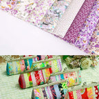 Colored Craft Felt Fabric Patchwork Cotton Sheets 50 Pieces 20 x 20cm - Image 9