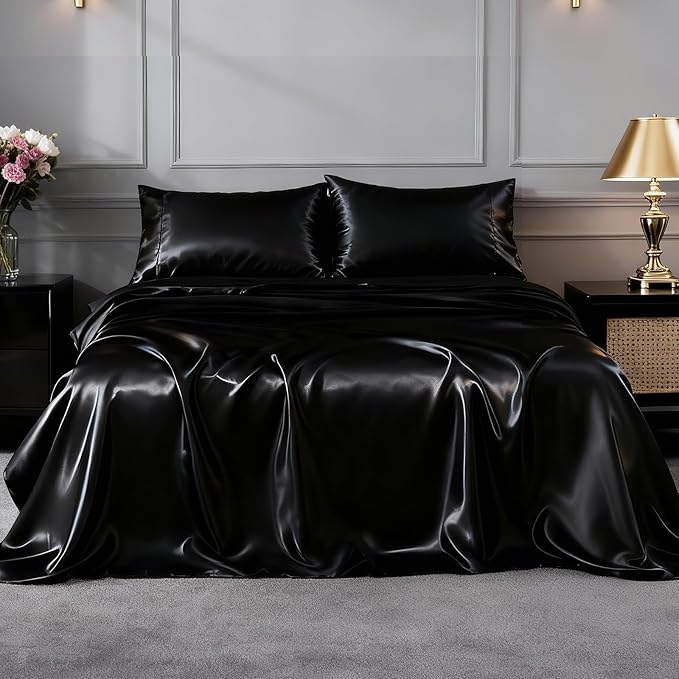 FreshCulture Satin Sheets California King - Image 2