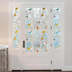 DKTIE Country Rustic Window Privacy Film Rainbow Film Decorative Window Sticker - Image 3