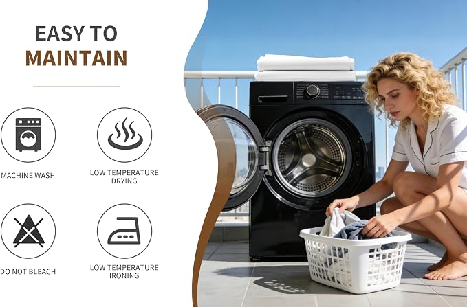 HBHLFZ Queen Flat Sheets Only 2 Pack - Image 7