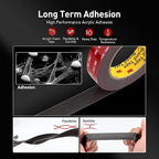 3M Double Sided Tape, Heavy Duty, 3/4” x 18Ft, Waterproof Foam Mounting Tape - Image 4