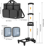 CURMIO Rolling Teacher Tote Bag - Image 5