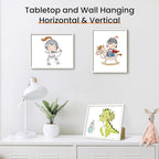 upsimples 8x10 Picture Frame Set of 3, Made of High Definition Glass - Image 5