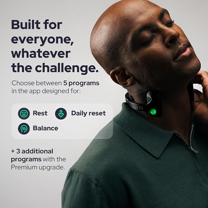 Pulsetto FIT Wellness Wearable – Relaxation, Sleep & Daily Wellness Support - Image 6