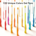 Shuttle Art 120 Unique Colors Gel Pens Gel Pen Set - Image 4