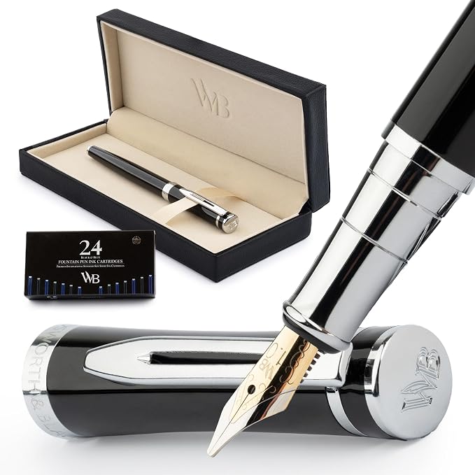 Wordsworth & Black Luxury Fountain Pen Set by WordsworthBlack