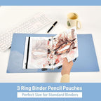 Custom Brown Horse Flower Pencil Pouch - Image 4