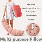Peallow – Long Round Body Pillow - Image 7