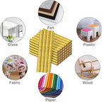 Manarty Glitter Gold Hot Glue Stick, Adhesive EVA Glue Sticks Standard - Image 7