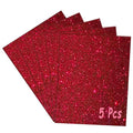 Glitter Acrylic Sheets 1/8" Thick 7.87x7.87, 5 Pack | Translucent Cast Acrylic by FaeliKnise-BringFairytoLife