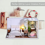 CUTEROOM DIY Doll Room Miniature Furniture Wooden House Kit - Image 6