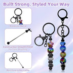 28 Pcs Beadable Keychain Bars - Image 6