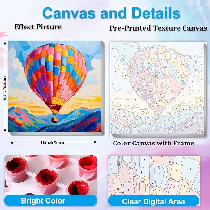 Artunion Framed Paint by Numbers Kit - Image 3