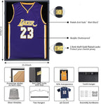 Jersey Frame Display Case 2 Pack, Lockable Shadow Box Sports Jersey Frame - Image 2