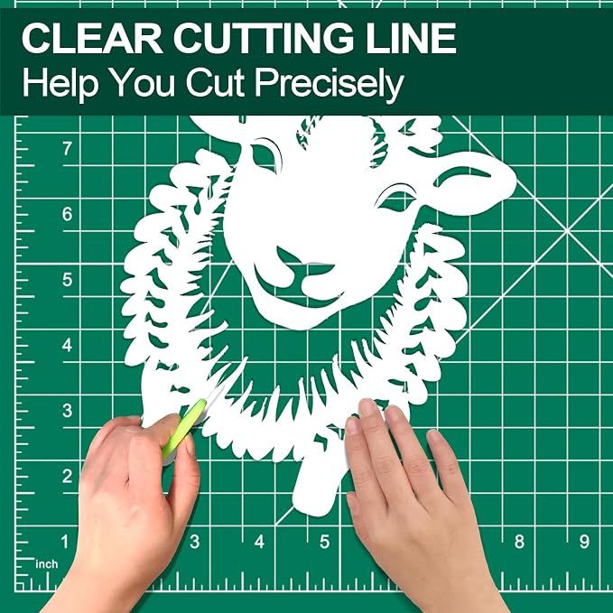 Self Healing Cutting Mat 12×18 Inch, Fabric Cutting Mats - Image 8