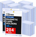 204ct Magnetic Trading Card Holders: 35pt One Touch Card Holder, U-V Protection by YZtree