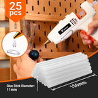 Hot Glue Gun Full Size: DEKOPRO 60/100Watt Dual Temp Hot Glue Gun Kit - Image 4