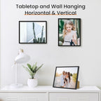upsimples 8x10 Picture Frame Set of 3, Made of High Definition Glass - Image 5