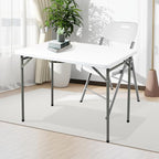 Folding Table 3ft Rectangular All-Occasion Plastic Folding Event Table - Image 2