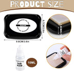 ForraFun 2 Pack 4 Inch Clear Embossing Ink Pad - Image 2