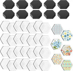 72 Pieces Round Craft Magnets Glass Ceramic Ferrite Magnet by Weewooday