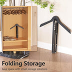 Adjustable Shirt Display Stand 32-63 Inch, Foldable Clothing Display Stand - Image 5