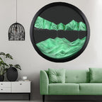 TNSLGHS Moving Sand Art, Wall Mounted Sand Art Liquid Motion, 360°Rotate Moving by Unknown