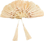 VAPKER 100 Pieces Peach Puff Color 13cm/5-Inch Silky Handmade Soft Tassels by VAPKER