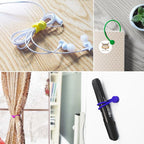 SMART&COOL Reusable Silicone Magnetic Cable Ties - Image 5