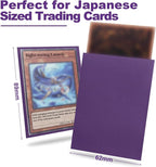 Purple Card Sleeve 200 Pack Compatible - Image 2