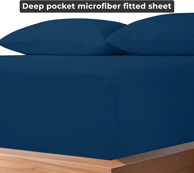 Royale Linens Fitted Sheet Queen - Image 6