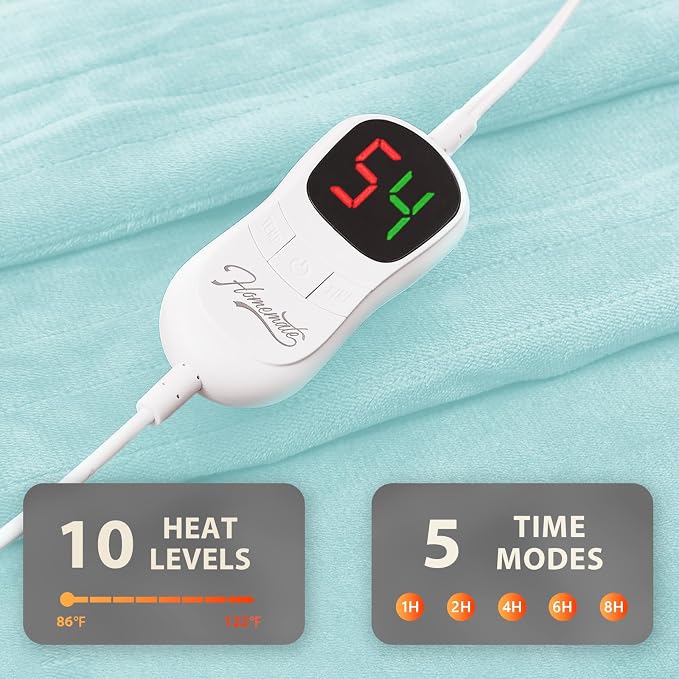 Homemate Electric Heated Blanket King Size - Image 4