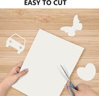 300 Sheets Arts Craft Paper for Drawing 18” x 24” White Construction Paper for - Image 4