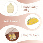 Enamel Food Charms Cute Assorted Food Pendants Sweet Dessert Charms - Image 3