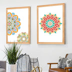 Mandala Stencils for Painting, Small Diwali Rangoli Stencils for Crafts on Wood - Image 5