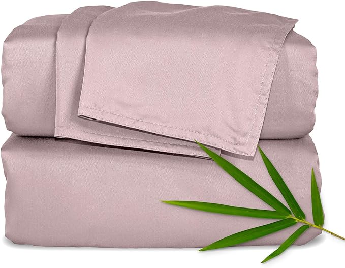 Pure Bamboo King Sheets, Genuine 100% Organic Viscose Derived from Bamboo Bed by PureBamboo