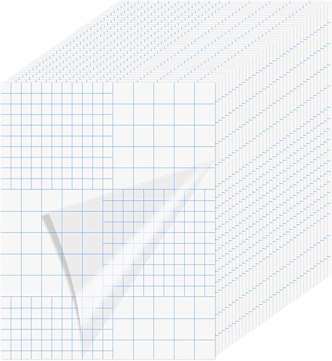 36 Sheets Transparent Laminate Sheets Self Adhesive Laminating Sheets | 8.5x11 by CosrkHolographicLaminateSheets