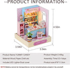 CUTEROOM DIY Doll House Miniature Furniture Wooden House Kit - Image 2