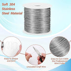 cridoz 26 Gauge Stainless Steel Wire - Image 3
