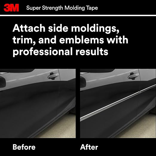 3M Super-Strength Molding Tape, 7/8 in x 15 ft, 1 Roll - Image 6
