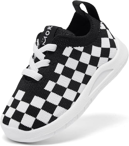 MORENDL Toddler Shoes Baby Walking Sock Shoes Infant Sneakers 0-4 Years Boy Girl Barefoot Tennis Shoe Non-Slip Brethable